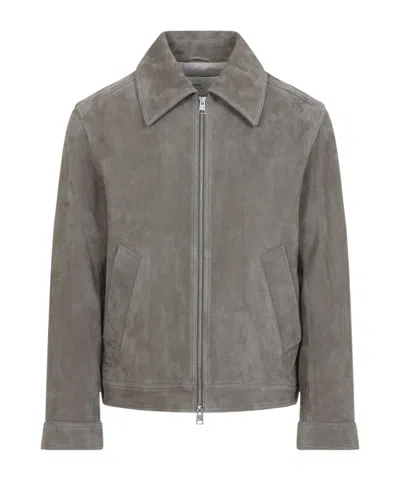 AMI ALEXANDRE MATTIUSSI AMI AMI ALEXANDRE MATTIUSSI LOGO EMBOSSED JACKET