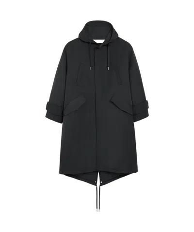 AMI ALEXANDRE MATTIUSSI AMI PARIS AMI ALEXANDRE MATTIUSSI HOODED PADDED PARKA