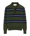 Ami Alexandre Mattiussi Ami De Coeur Polo Shirt In Green