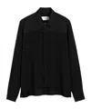 Ami Alexandre Mattiussi Classic-collar Shirt In Black