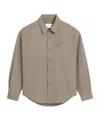 Ami Alexandre Mattiussi Long-sleeved Shirt In Nude