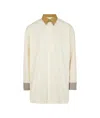 Ami Alexandre Mattiussi Button Down Loose Shirt In White