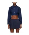 Ami Alexandre Mattiussi Long-sleeved Short-style Shirt In Black
