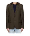 Ami Alexandre Mattiussi Virgin Wool Blazer In Black
