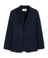 Ami Alexandre Mattiussi Ami Paris Two Buttons Jacket In Black