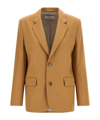 AMI ALEXANDRE MATTIUSSI LONG-SLEEVED SUIT JACKET