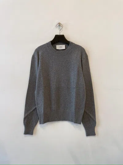 Ami Alexandre Mattiussi Long-sleeved Sweater In Black