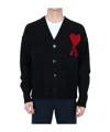 Ami Alexandre Mattiussi Ami Paris Sweaters In Black