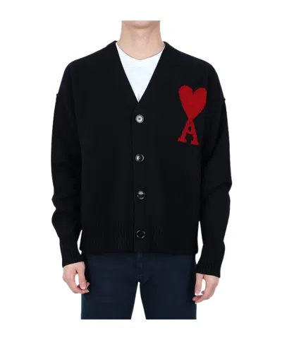AMI ALEXANDRE MATTIUSSI LONG-SLEEVED SWEATER