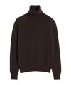 Ami Alexandre Mattiussi Ami De Coeur Cashmere-wool Blend Jumper In Black