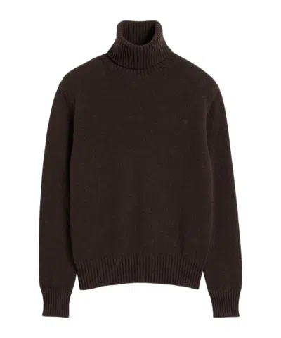 AMI ALEXANDRE MATTIUSSI LONG-SLEEVED SWEATER