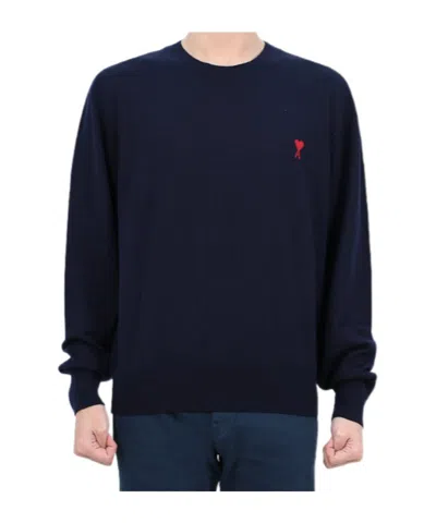 AMI ALEXANDRE MATTIUSSI LONG-SLEEVED SWEATER