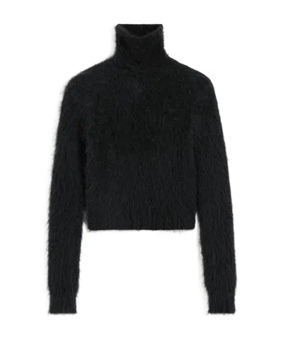 Ami Alexandre Mattiussi Long-sleeved Sweater In Black