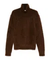 Ami Alexandre Mattiussi Ami Paris Sweaters In Brown