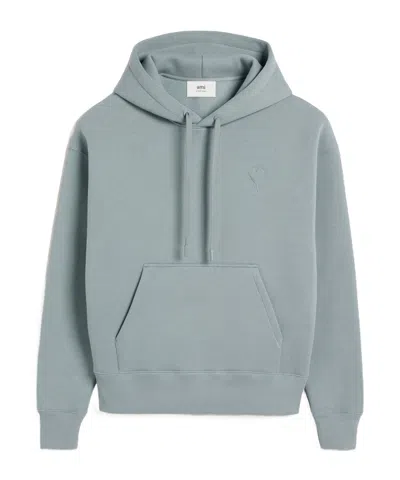Ami Alexandre Mattiussi Long-sleeved Sweater In Gray