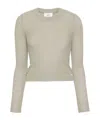 Ami Alexandre Mattiussi Ami Paris Cashmere Knit Sweater In Green