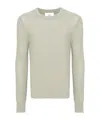 Ami Alexandre Mattiussi Long-sleeved Sweater In Nude