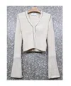 Ami Alexandre Mattiussi Long-sleeved Sweater In White
