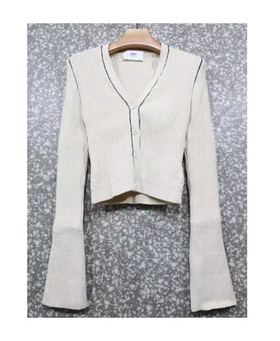 Ami Alexandre Mattiussi Long-sleeved Sweater In White