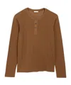 Ami Alexandre Mattiussi Long-sleeved T-shirt In Brown