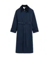 Ami Alexandre Mattiussi Long-sleeved Windbreaker In Black
