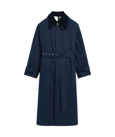 Ami Alexandre Mattiussi Long-sleeved Windbreaker In Black