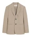 Ami Alexandre Mattiussi Oversize Two Buttons Jacket Neutrals For Women In Nude