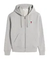 Ami Alexandre Mattiussi Classic Ami De Coeur Hoodie In White