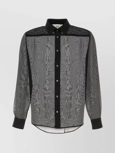 Ami Alexandre Mattiussi Ami Paris Shirts In Black