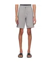Ami Alexandre Mattiussi Loose And Tight Rope Shorts In Gray