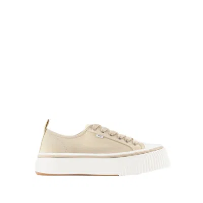 Ami Alexandre Mattiussi Ami Paris Sneakers In Cream