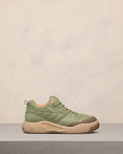 Ami Alexandre Mattiussi Low Top Ami Sn1509 Sneakers Green Unisex