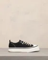 Ami Alexandre Mattiussi Platform Lace-up Low-top Sneakers In Black