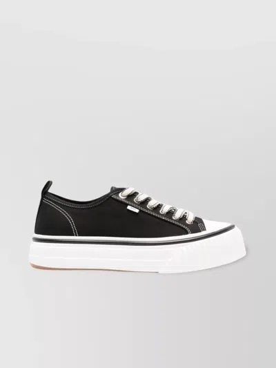 Ami Alexandre Mattiussi Ami Paris Low Top Ami 1980 Sneakers Shoes In Black