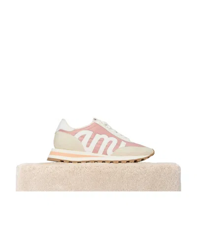 Ami Alexandre Mattiussi Low-top Sports Shoes In Nude