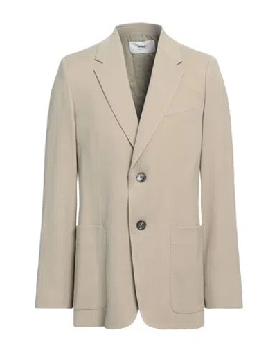 Ami Alexandre Mattiussi Man Blazer Beige Size 44 Viscose, Virgin Wool In Beige