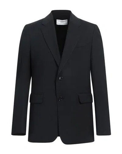 Ami Alexandre Mattiussi Man Blazer Black Size 42 Viscose, Wool