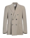 Ami Alexandre Mattiussi Man Blazer Taupe Size 44 Viscose, Wool In Grey