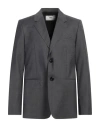 Shop Ami Alexandre Mattiussi Man Blazer Grey Size 42 Virgin Wool