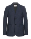 Ami Alexandre Mattiussi Man Blazer Midnight Blue Size 40 Virgin Wool In Black