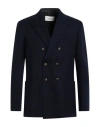 Ami Alexandre Mattiussi Man Blazer Navy Blue Size 42 Virgin Wool In Navy Blue