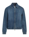 Ami Alexandre Mattiussi Ami Paris Adc Padded Denim Jacket In Blue