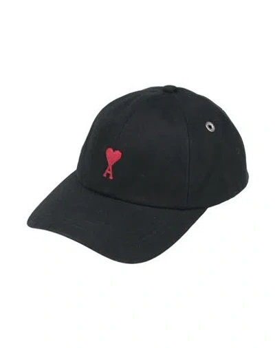 Ami Alexandre Mattiussi Ami Paris Cap Red Adc Embroidery Accessories In Blue