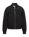 Ami Alexandre Mattiussi Ami Paris Zip-up Lightweight Jacket In Black