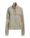 Ami Alexandre Mattiussi Man Jacket Sage Green Size L Polyamide In Sage Green