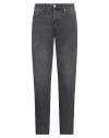 Ami Alexandre Mattiussi Man Jeans Black Size 34 Cotton In Black
