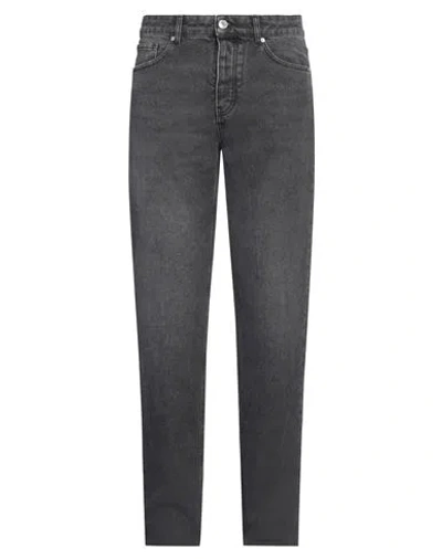 Ami Alexandre Mattiussi Man Jeans Black Size 34 Cotton