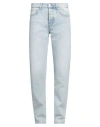 Ami Alexandre Mattiussi Man Jeans Blue Size 32 Cotton In Blue