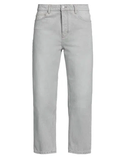 Ami Alexandre Mattiussi Man Jeans Light Grey Size 33 Cotton
