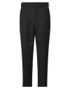 Ami Alexandre Mattiussi Man Pants Black Size 26 Polyester, Virgin Wool In Black